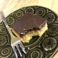 Millionares shortbread bite at Mad Cucumber in Bournemouth