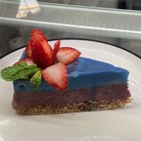 One of the best raw cakes I've ever tried, I'm not a raw food lover but after trying this cake I like raw cake and will try other raw cakes, you must stop by the raw temple at The Raw Temple in Ubud