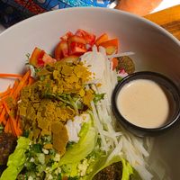 Falafel at The Raw Temple in Ubud