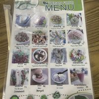   at White Lotus Vegetarian Restaurant in Vientiane