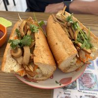 Sandwich  at White Lotus Vegetarian Restaurant in Vientiane