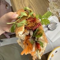   at White Lotus Vegetarian Restaurant in Vientiane