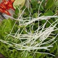 Sides for Vegan Pho at Soul Garden Tam Coc in Ninh Binh