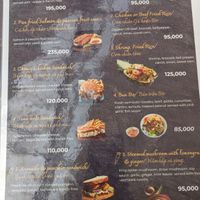 Menu - Vegan Sandwich (Avocado/ Pumpkin) at Soul Garden Tam Coc in Ninh Binh