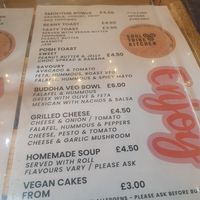 Menu food at Moon Chi Crystal Shop in Eccles