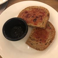 Toast and jam at Circle Cafe - DIFC  in Dubai