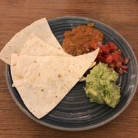 Mexican eggs without the eggs!  at Circle Cafe - DIFC  in Dubai