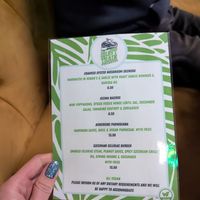 Veganuary specials menu #Veganuary at The Gravy Train Poutine - Neepsend Social Club & Canteen in Sheffield