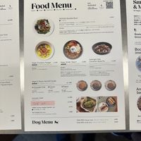 Menu as of October 2025  at TREE by NAKED - Meiji Park in Tokyo