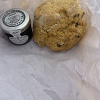 Fruit scone  at Sizergh Castle in Kendal