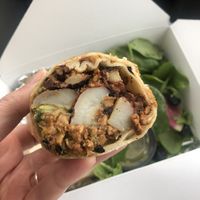 Vegan burrito #Veganuary at Juicy Kitchen in Ann Arbor