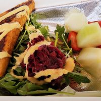 Susan’s breakfast  at Juicy Kitchen in Ann Arbor