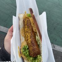 Veggie Bosna  at Würstelstand Leo in Vienna