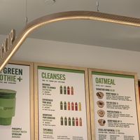 Menu  at Pure Green in South Barrington