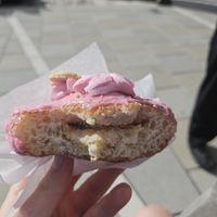 Animal cracker vegan donut at Blackbird Doughnuts  in Watertown