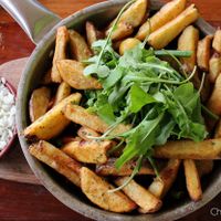 Vegan seitan at Green Point in Cusco