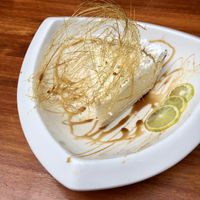 Lemon pie at Green Point in Cusco