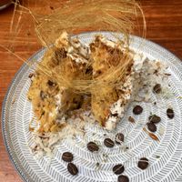 Carrot cake at Green Point in Cusco