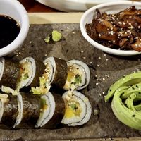 Vegan Sushi  at Green Point in Cusco