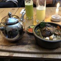 The Best Vegan ramen soup in Peru! at Green Point in Cusco