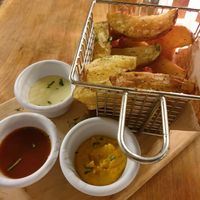 Andean potatoes at Green Point in Cusco