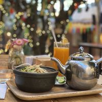 ramen soup at Green Point in Cusco
