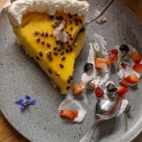 Cake at Green Point in Cusco