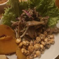 Oyster ceviche at Green Point in Cusco