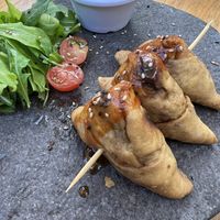 Samosas   at Green Point in Cusco