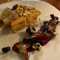 Passion Fruit pie   at Green Point in Cusco