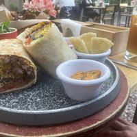 Burrito  at Green Point in Cusco