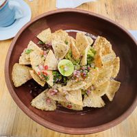 Nachos  at Green Point in Cusco