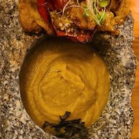 Pumpkin cream at Green Point in Cusco