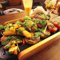 grill platter for two at Green Point in Cusco