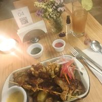 Grill plate!! Wow!! at Green Point in Cusco