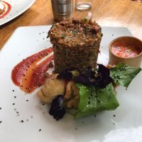 arroz chaufa at Green Point in Cusco