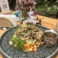 Mushroom ceviche   at Green Point in Cusco