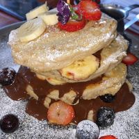 Pancakes  at Green Point in Cusco