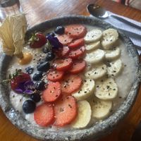 Oats (very coconuty)  at Green Point in Cusco