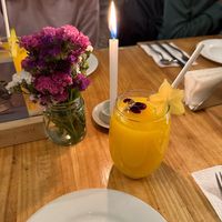 Maracuya juice  at Green Point in Cusco