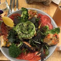 garden salad  at Green Point in Cusco