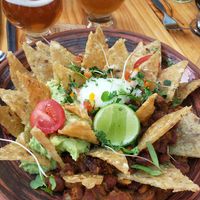 Nachos at Green Point in Cusco