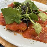 Ravioli   at Green Point in Cusco