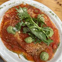 Ravioles   at Green Point in Cusco