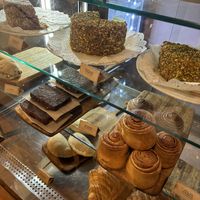 Mostrador de take away   at Green Point in Cusco