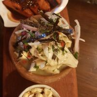 ceviche at Green Point in Cusco