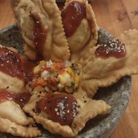 Tequeños at Green Point in Cusco