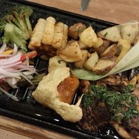 Parrillada at Green Point in Cusco