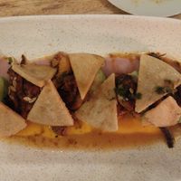 Mushroom starter at Green Point in Cusco