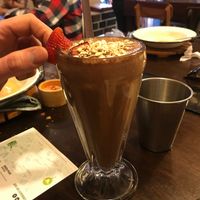 delicious smoothly! at Green Point in Cusco